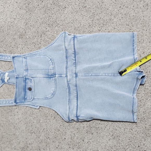 Z Supply Easy Rider Knit Romper in Washed Indigo Size Small - Picture 9 of 12